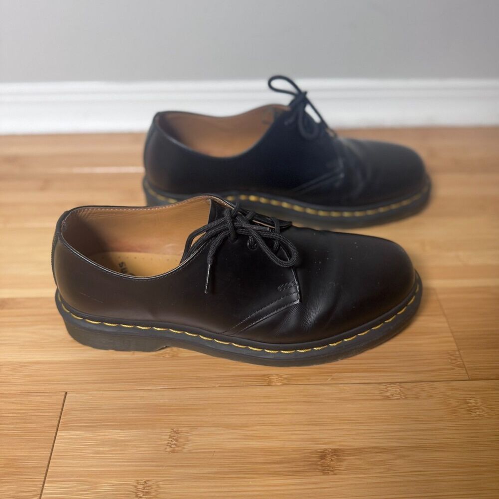 Dr. Martens Black Leather Oxford Shoes Men’s US 10